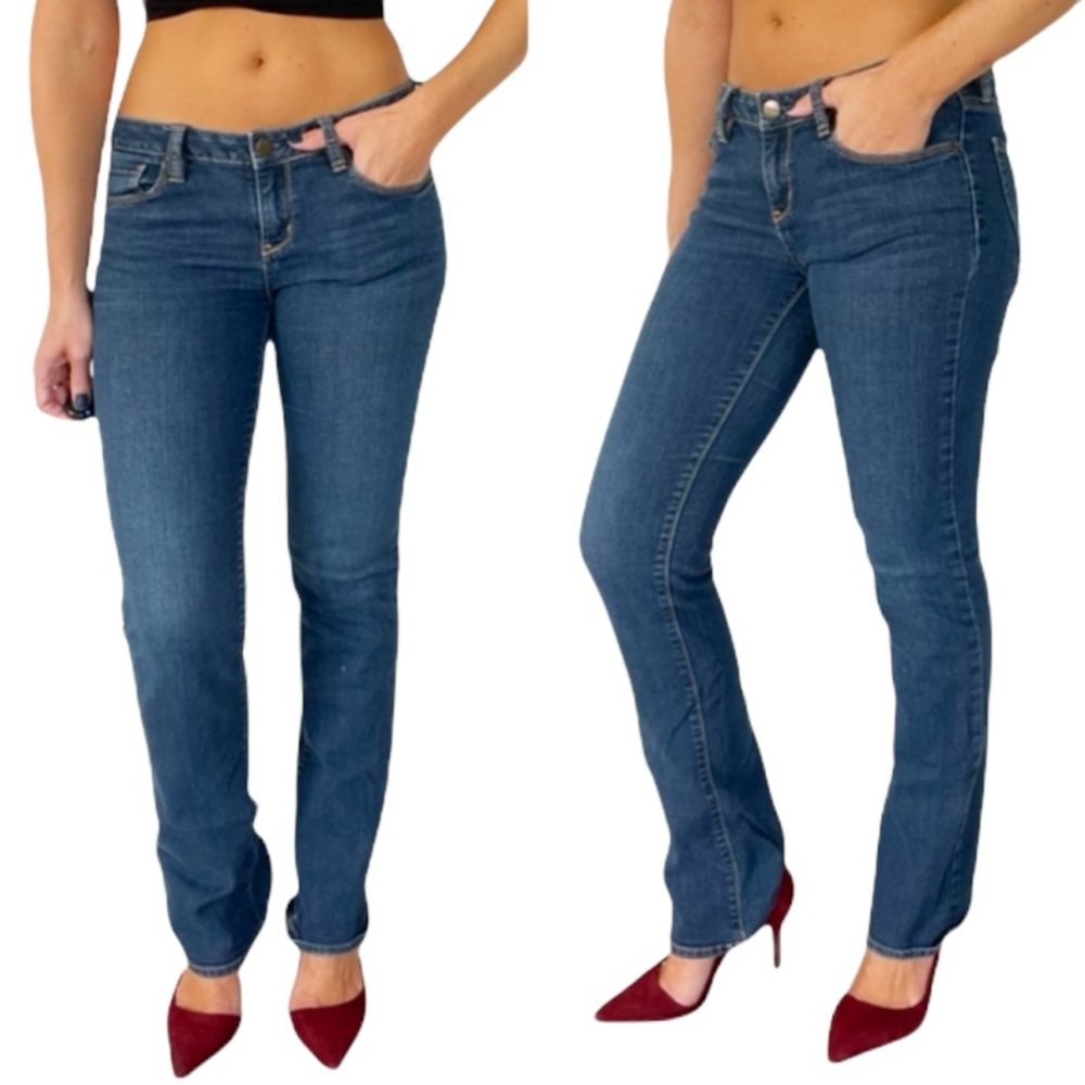Bullhead straight leg medium wash jeans size 7
